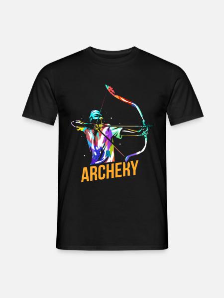 Archery gift - Men's T-Shirt - black