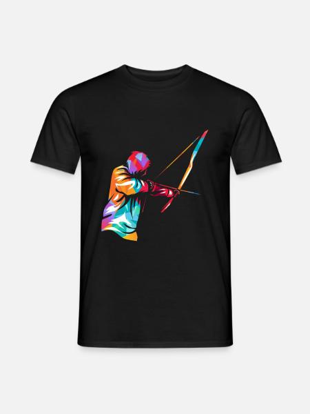 archery - Men's T-Shirt - black