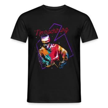 Neurosurgeon doctor - Men's T-Shirt - black - Front - AI Model Male 178 light (178cm)