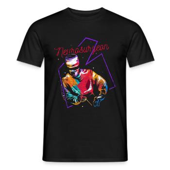 Neurosurgeon gift - Men's T-Shirt - black - Front - AI Model Male 178 light (178cm)