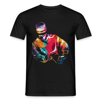 Neurosurgeon brain gift - Men's T-Shirt - black - Front - AI Model Male 178 light (178cm)