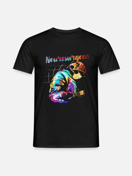 Neurosurgeon doctor - Men's T-Shirt - black