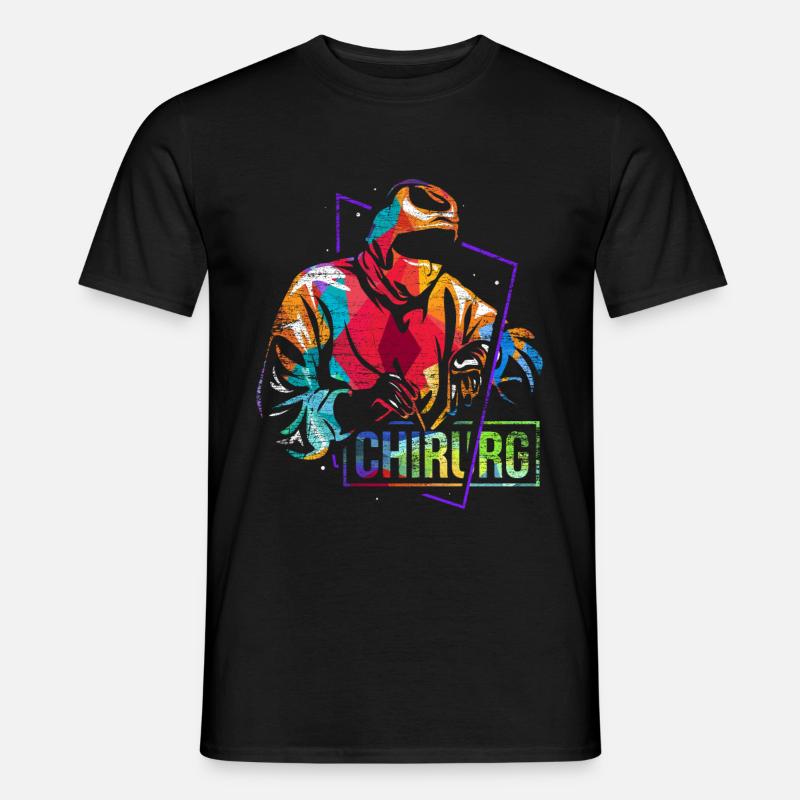 Neurochirurgin Doktor Geschenk - Männer T-Shirt - Schwarz