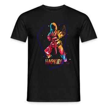 Hapkido Geschenk - Männer T-Shirt - Schwarz - Vorne - AI Model Male 178 light (178cm)