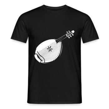 Bandura - Männer T-Shirt - Schwarz - Vorne - AI Model Male 178 light (178cm)
