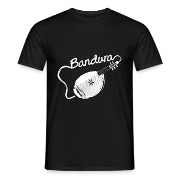 Bandura - Männer T-Shirt - Schwarz - Vorne - AI Model Male 178 light (178cm)