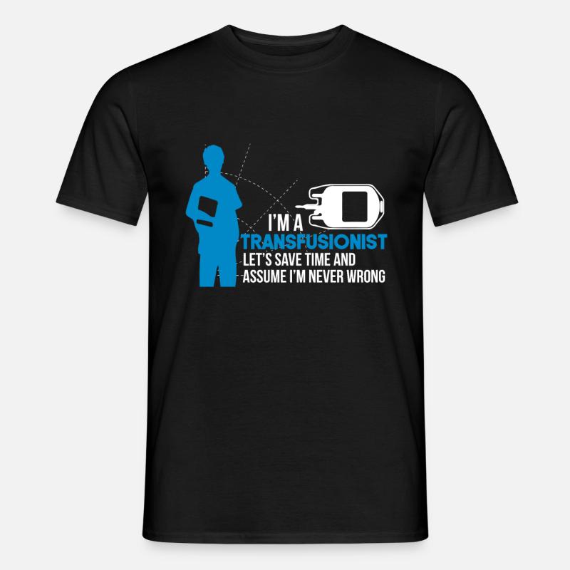 Transfusion Densizener - Men’s T-shirt - black