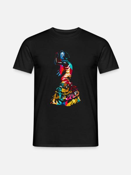 Flamenco gift - Men's T-Shirt - black