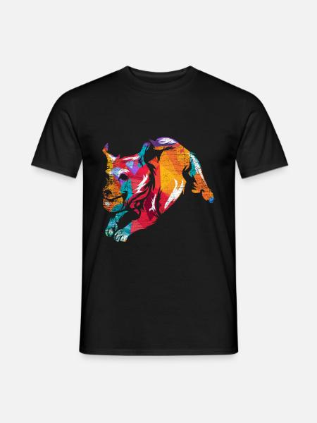 Flyball dog - Men's T-Shirt - black