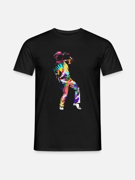 Line dancing - Men's T-Shirt - black