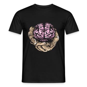 Cadeau psychologue - T-shirt homme - noir - Devant - AI Model Male 178 light (178cm)