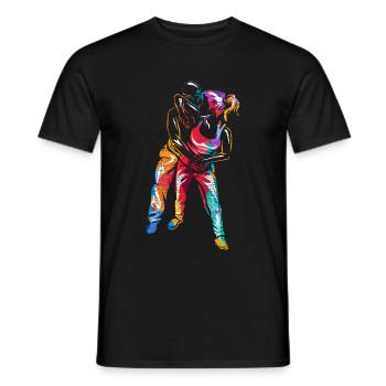 Cadeau krav maga - T-shirt homme - noir - Devant - AI Model Male 178 light (178cm)
