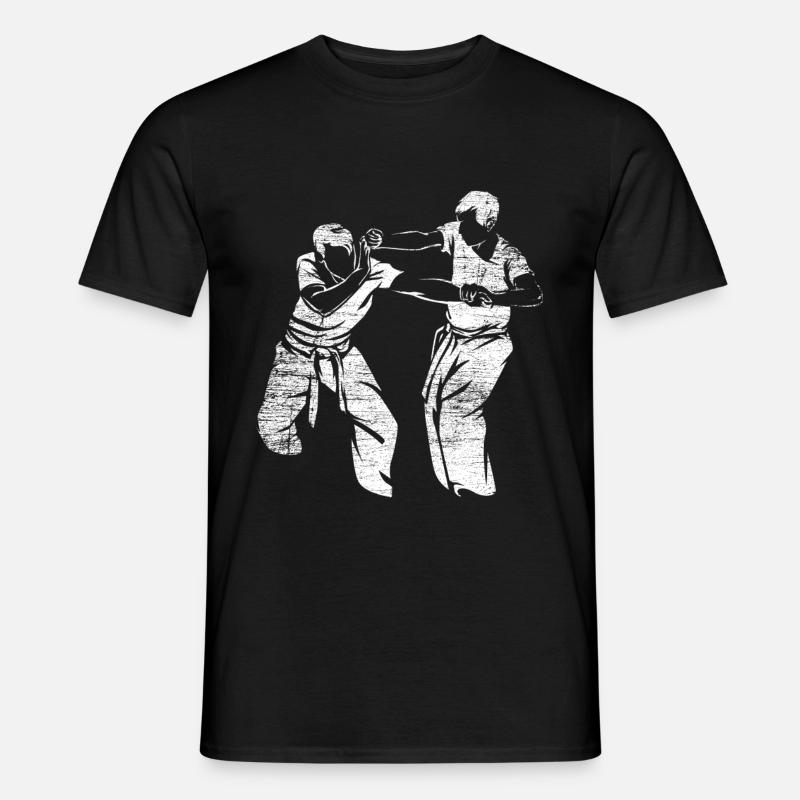 Krav Maga - Männer T-Shirt - Schwarz