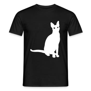 German Rex Geschenk - Männer T-Shirt - Schwarz - Vorne - AI Model Male 178 light (178cm)