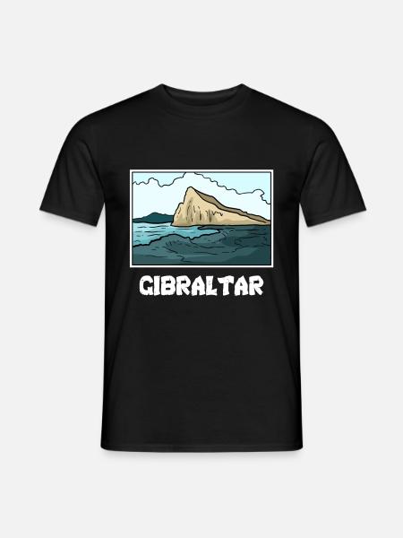 Gibraltar - Men's T-Shirt - black