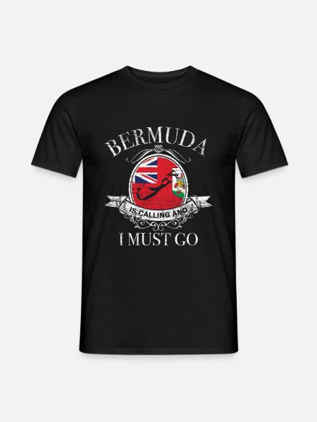 Bermuda gift - Men's T-Shirt - black