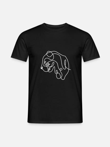 Tiger gift - Men's T-Shirt - black