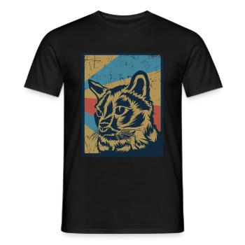 Tonkanese gift - Men's T-Shirt - black - Front - AI Model Male 178 light (178cm)
