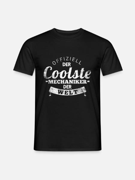 Mechaniker Handwerker Geschenk - Männer T-Shirt - Schwarz