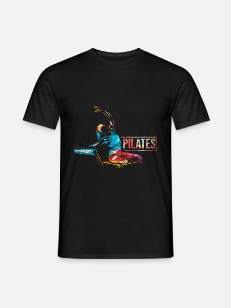 Pilates gift - Men's T-Shirt - black
