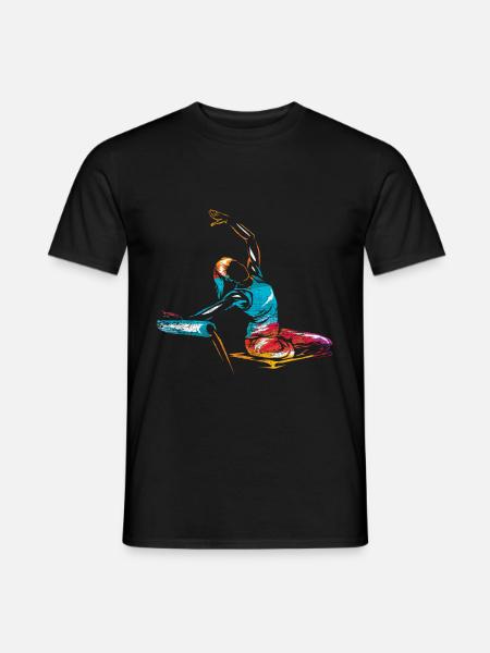 Pilates Exercise - Men's T-Shirt - black