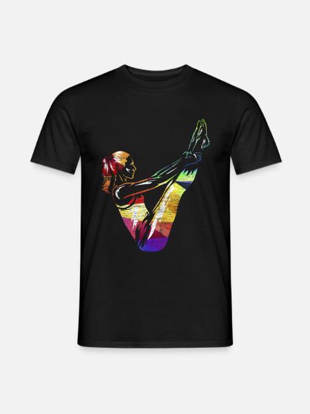 Pilates gift - Men's T-Shirt - black
