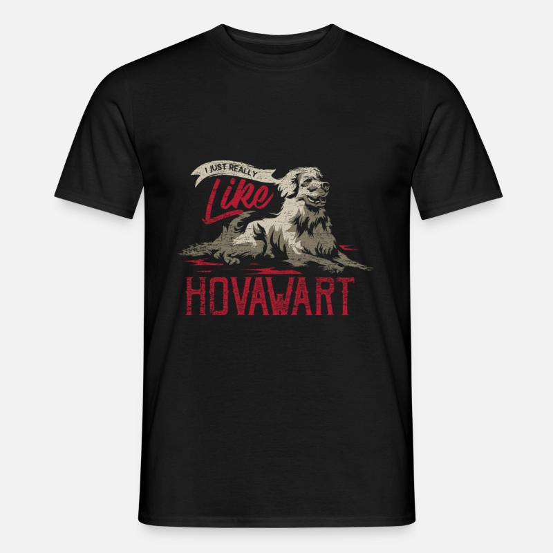 Hovawart Hund - Männer T-Shirt - Schwarz