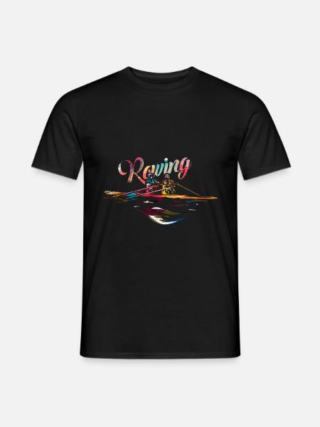 Rowing gift - Men's T-Shirt - black
