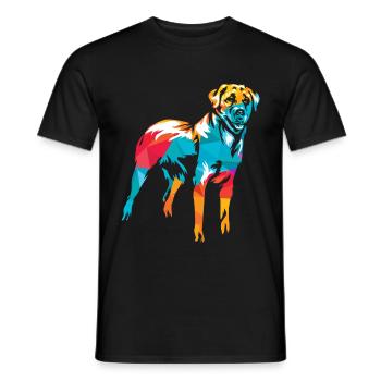 Chien de berger anatolien - T-shirt homme - noir - Devant - AI Model Male 178 light (178cm)