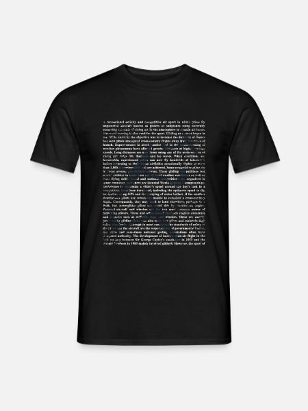 Glider Gift - Men's T-Shirt - black