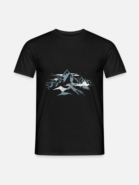 Chomolungma Mount Everest - Men's T-Shirt - black