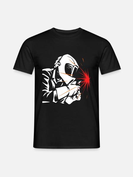 welder - Men's T-Shirt - black