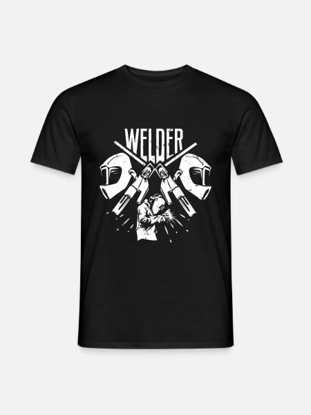 welder - Men's T-Shirt - black
