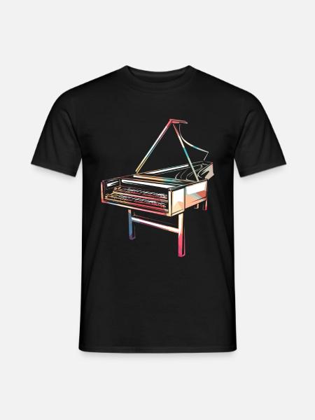 Clavecin clavecin - T-shirt homme - noir