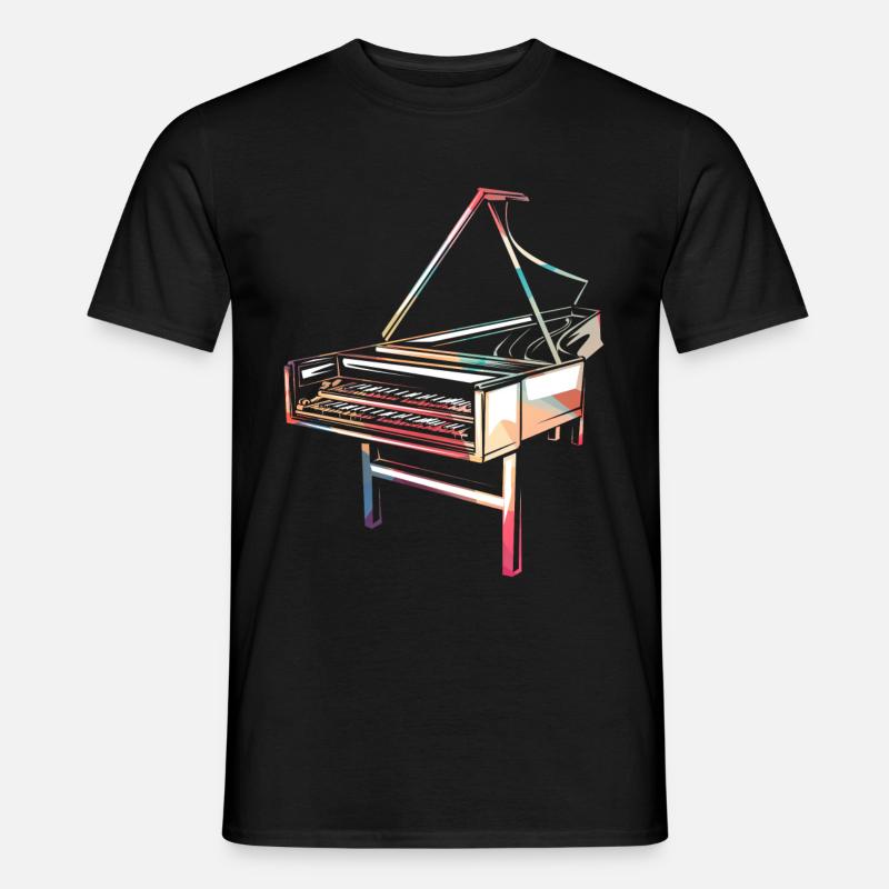 Clavecin clavecin - T-shirt homme - noir