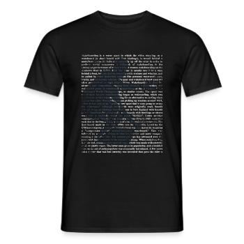 Wakeboard - T-shirt homme - noir - Devant - AI Model Male 178 light (178cm)