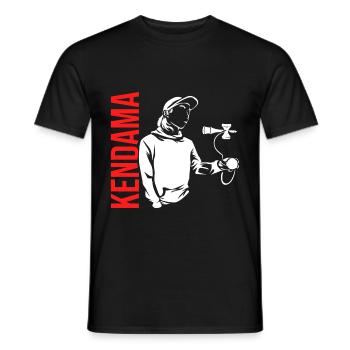 Kendama Hiragana Japan - Männer T-Shirt - Schwarz - Vorne - AI Model Male 178 light (178cm)