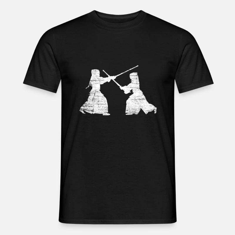 Kendo-Kampfkunst - Männer T-Shirt - Schwarz