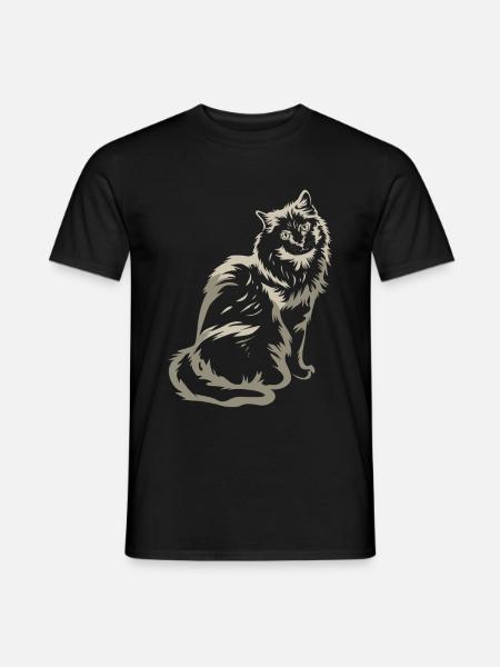 Ragdoll Cat - Men's T-Shirt - black