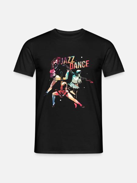 Danse jazz - T-shirt homme - noir