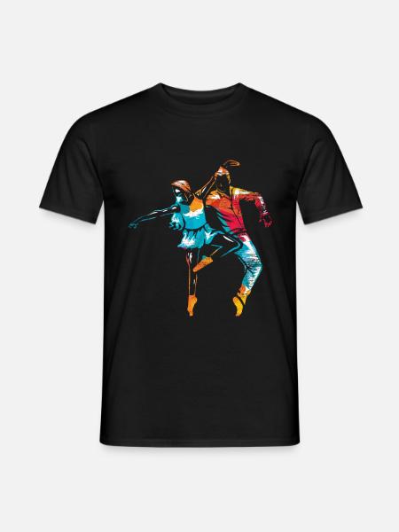 Danse jazz - T-shirt homme - noir