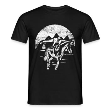 Vaulting - Men's T-Shirt - black - Front - AI Model Male 178 light (178cm)