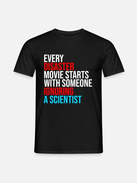 Scientifique Docteur Science Médecine Citation - T-shirt homme - noir