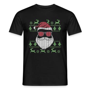 Noël Ugly Christmas - T-shirt homme - noir - Devant - AI Model Male 178 light (178cm)