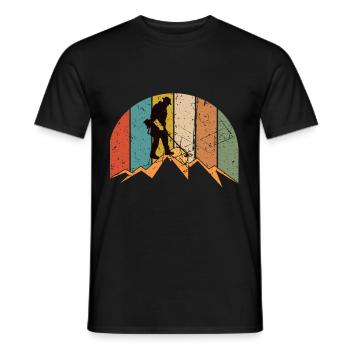 Détecteur de métaux vintage Accessoires - T-shirt homme - noir - Devant - AI Model Male 178 light (178cm)