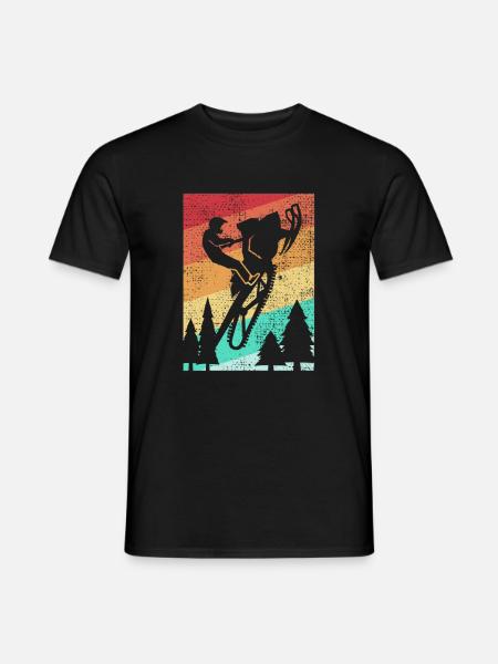 Snowmobiling Snowmobilie - Men's T-Shirt - black