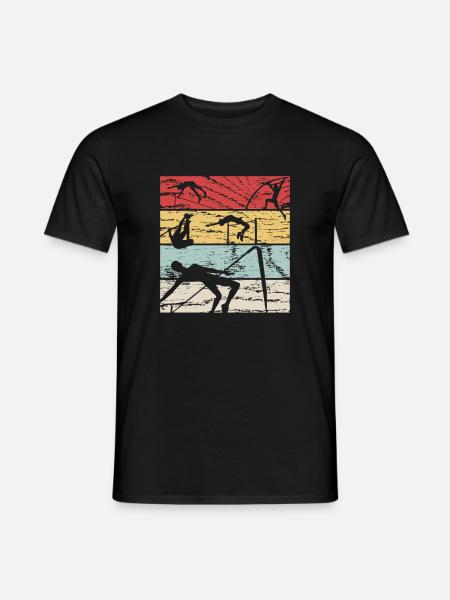 High Jump Retro - Men's T-Shirt - black