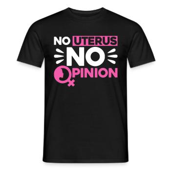 Rechte der Frauen Feministisch Ermächtigung Gesche - Männer T-Shirt - Schwarz - Vorne - AI Model Male 178 light (178cm)