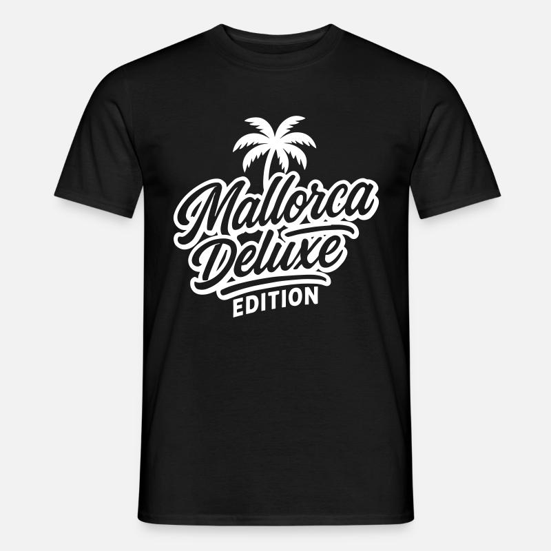 Mallorca Deluxe Edition - Männer T-Shirt - Schwarz