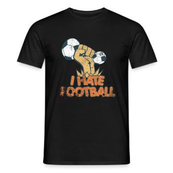 Torhüter Torwart Fußballspieler Fußbal Geschenk - Männer T-Shirt - Schwarz - Vorne - AI Model Male 178 light (178cm)